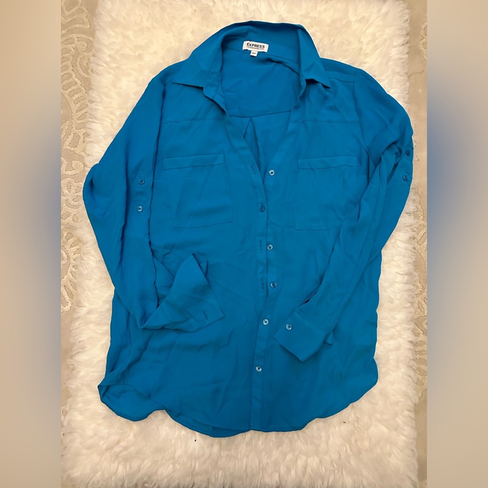 Express button down shirt. medium.